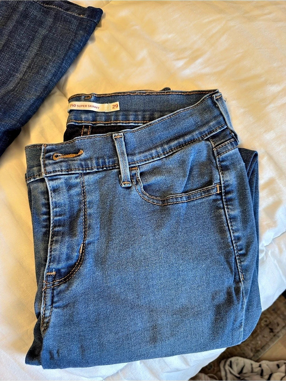 Levis  710 Super Skinny Jeans Waist 29 Like New